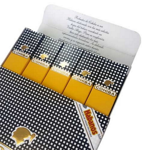 Cohiba Robustos 5li Gift Pack puro kutusu