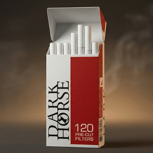 Dark Horse Extra Slim Full Flavour sarma filtresi – 5.7mm