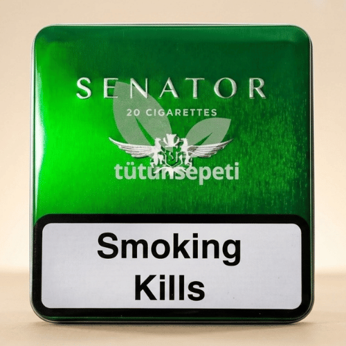 Senator Double Apple - Elma Aromalı - Metal Kutu