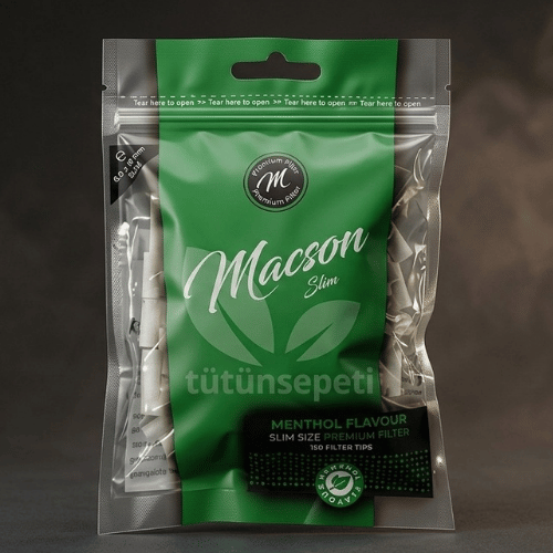 Macson Mentollü Sarma Filtresi – 6mm