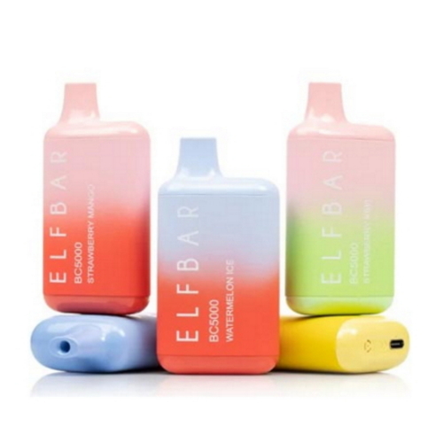 Elf Bar BC5000 Strawberry Mango Puff - Görsel 2
