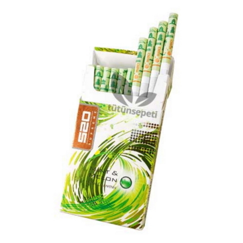 520 Mint & Melon Superslim Kalpli Sigara - Click - Görsel 2