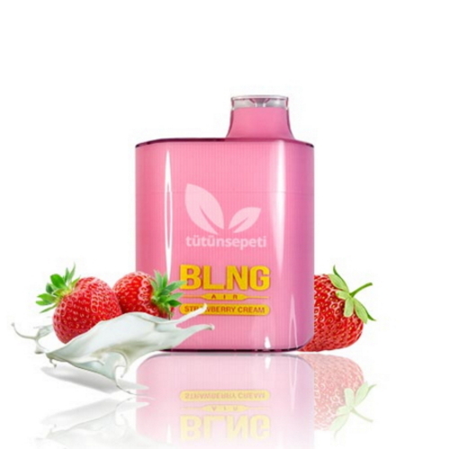BLNG Air 6000 Strawberry Cream Puff – Kremalı çilek