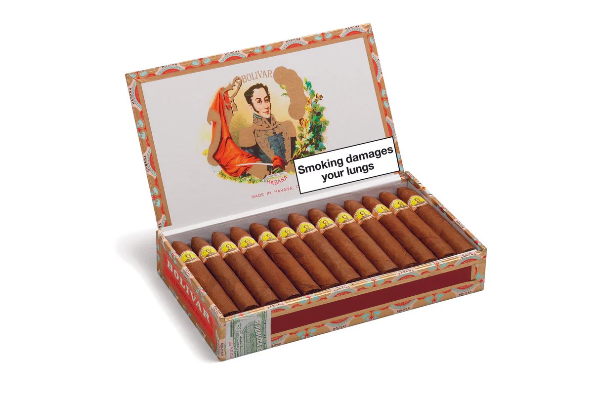 Bolivar Belicosos Finos Puro Tubos 25’s FREESHOP