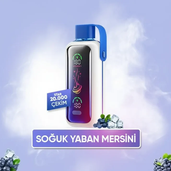 Vozol Star 20000 Puff – Blue Razz Ice
