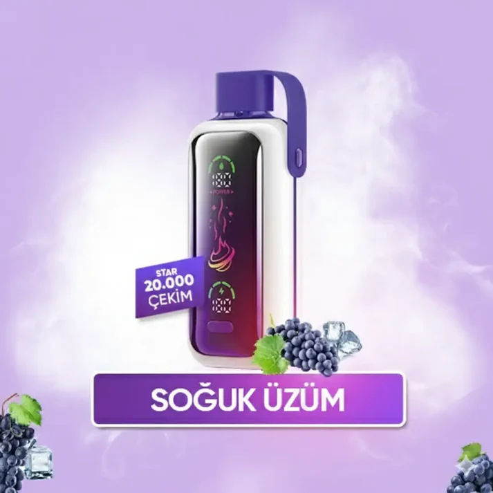 Vozol Star 20000 Puff – Grape Ice