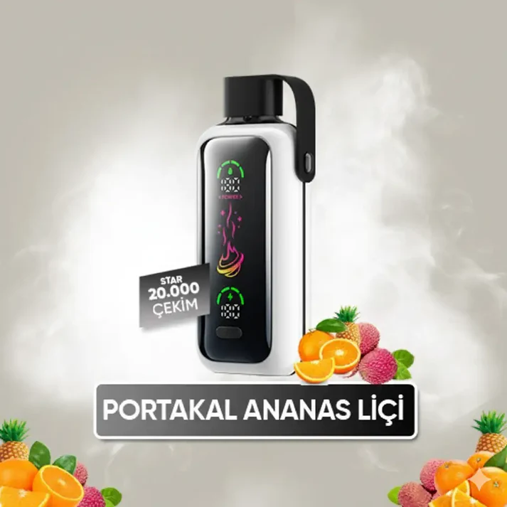 Vozol Star 20000 Puff – Orange Pineapple Lychee