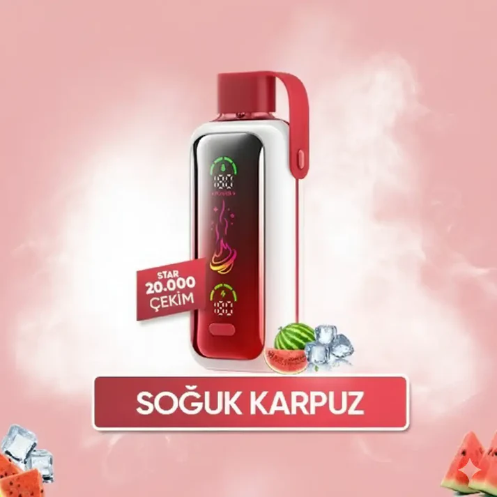 Vozol Star 20000 Puff - Watermelon Ice