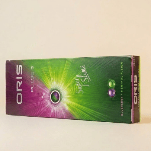 Oris Pulse Blueberry Menthol Fusion Superslims Sigara - 1 Karton - Görsel 2